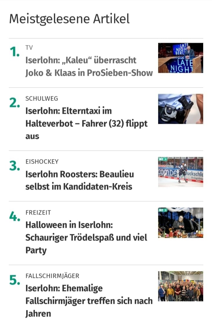 IKZ Online + Zeitung am 25.10.23